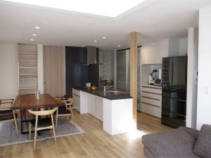 F様邸　リビング