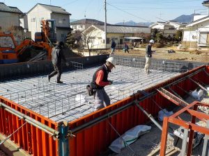 S様　基礎の配筋工事
