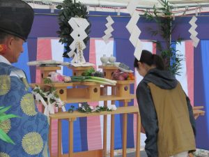 M様　地鎮祭の様子