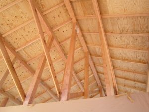 M様　施工中の天井