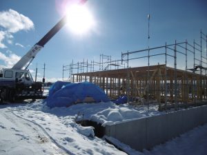 M様邸　上棟式の様子