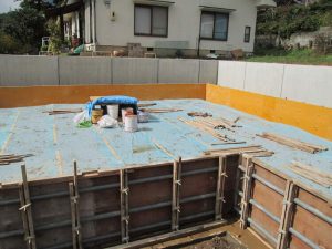 基礎工事の様子