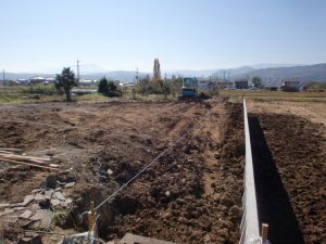 M様邸　掘削工事