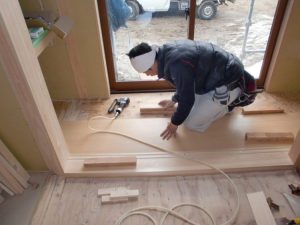 大工さんの様子