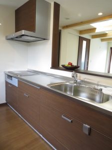 2階にあるキッチン