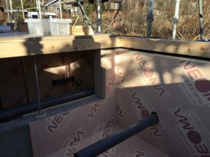 F様邸の凍結防止の工夫