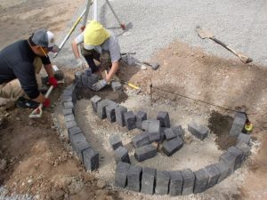 植栽スペースと作ります